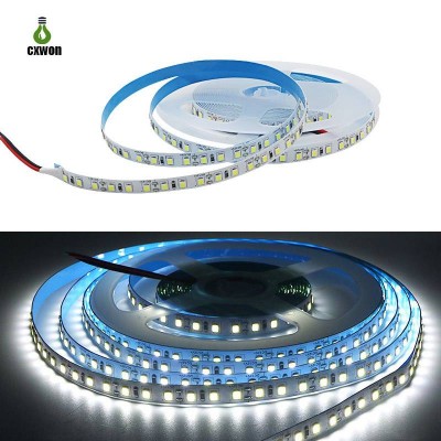 High Brightness 2835 Led Light Strip 5m 600led Non-waterproof Ip20 120led/m Cold White Outdoor Led Strip Light